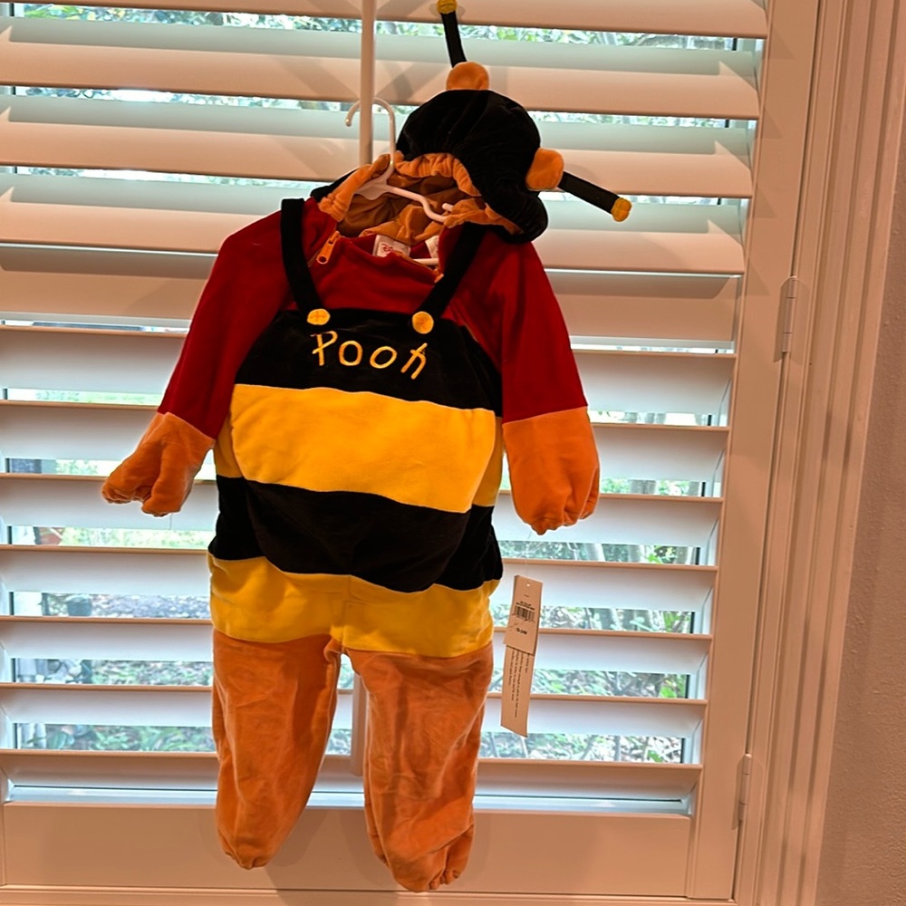 NWT Disney Pooh Bear Bee Halloween costume 18-24mo